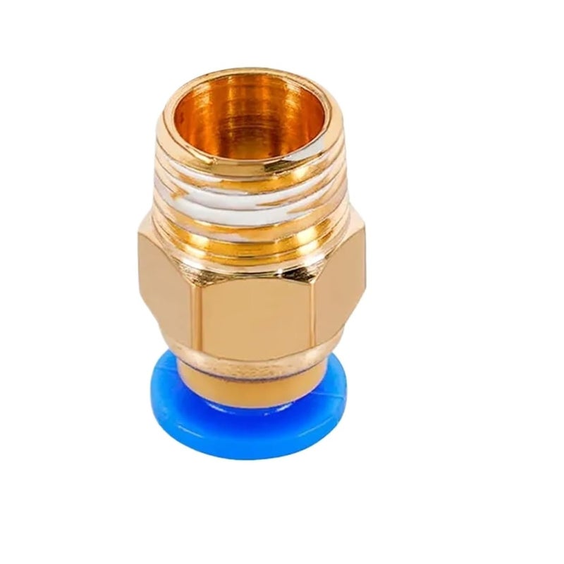 PC4 01 Gold Pneumatic Connector 5Pcs for E3D V5 V6 3D Printer Parts